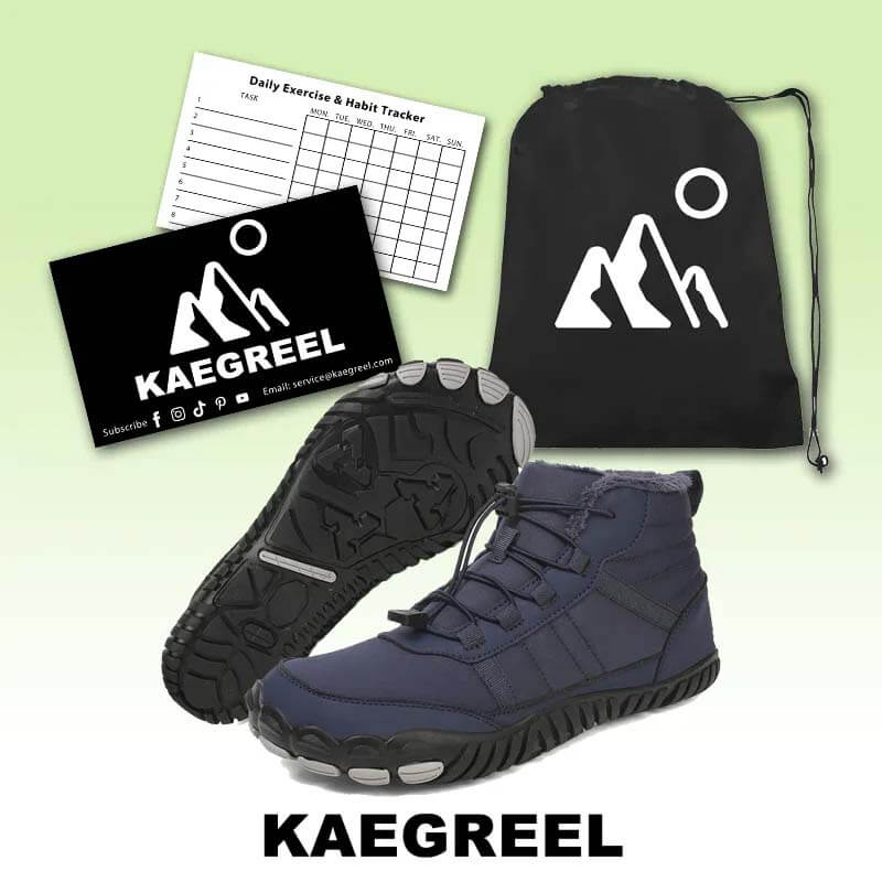 Outdoor Snow Boots High-Top Sports Winter Shoes Non-slip & Waterproof Winter Barefoot Shoe (Unisex)