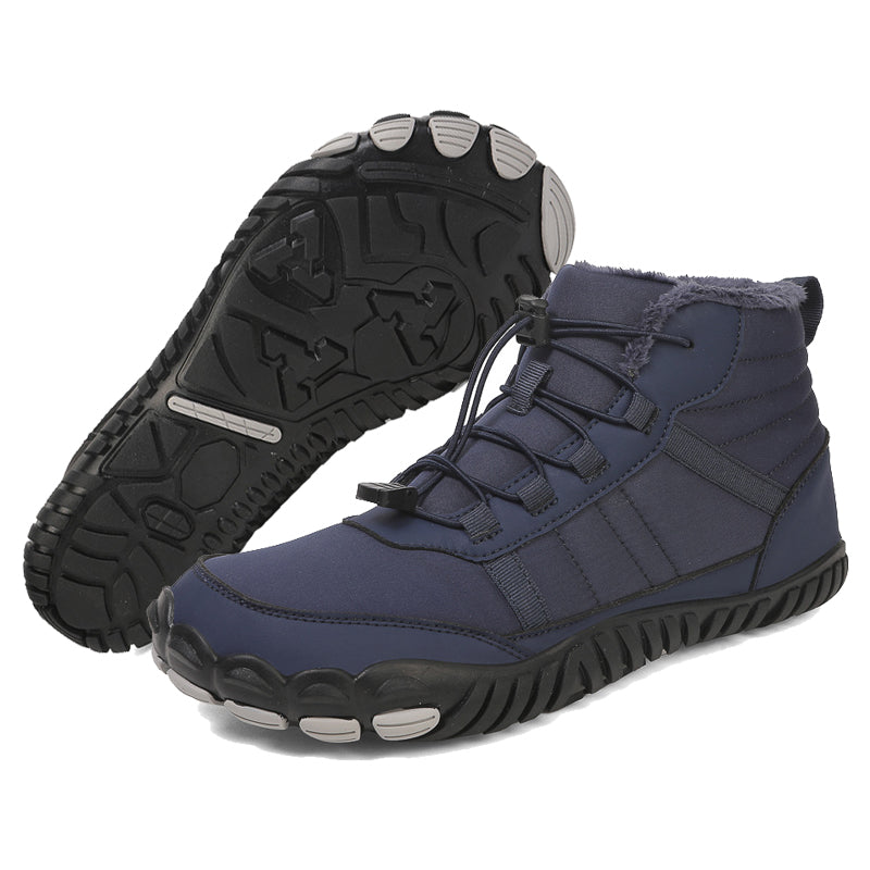 kaegreel winter barefoot shoes snow boots 31491 dark blue