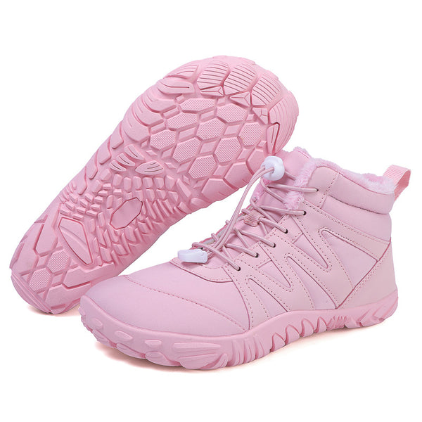 kaegreel winter barefoot shoes snow boots 31492 pink