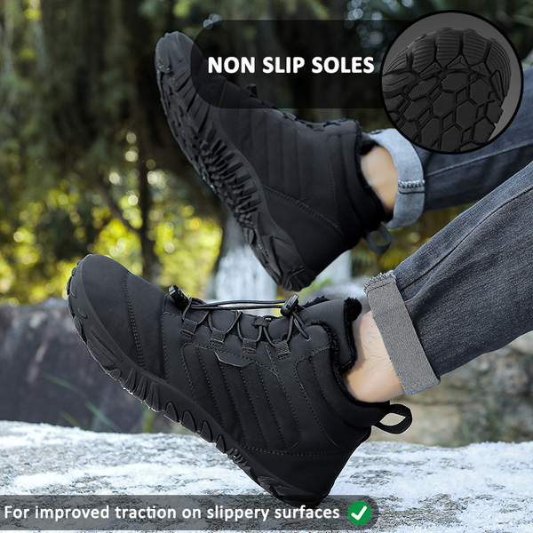 kaegreel winter barefoot shoes snow boots 31493 black 