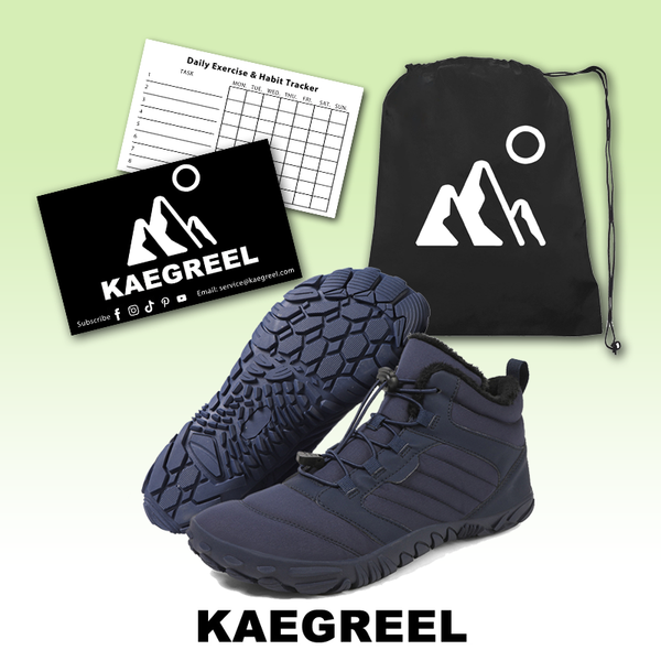 kaegreel winter barefoot shoes snow boots 31493 blue