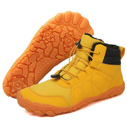 Outdoor-verdickte Baumwollschuhe Schneeschuhe nicht rutschfeste und wasserdichte Winter Barfußschuh (Unisex)