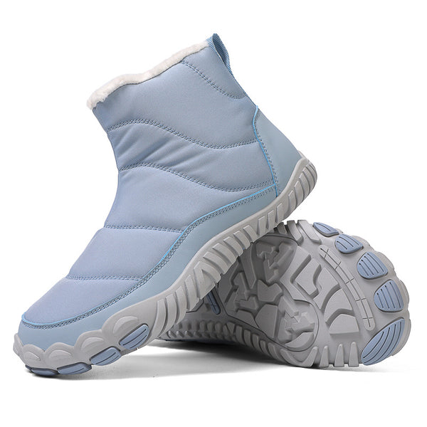 kaegreel winter barefoot shoes snow boots 31497 light blue