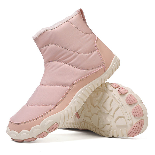kaegreel winter barefoot shoes snow boots 31497 pink