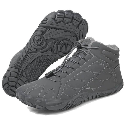 Hiver extérieur à l'usure chaude résistante au milieu de l'alpinisme Boots de neige sans glissement et imperméable chaussure aux pieds nus (unisexe)