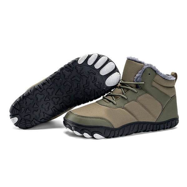 kaegreel winter barefoot shoes snow boots 31503 army green