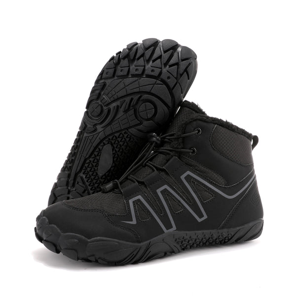 kaegreel winter barefoot shoes snow boots 31504 black 
