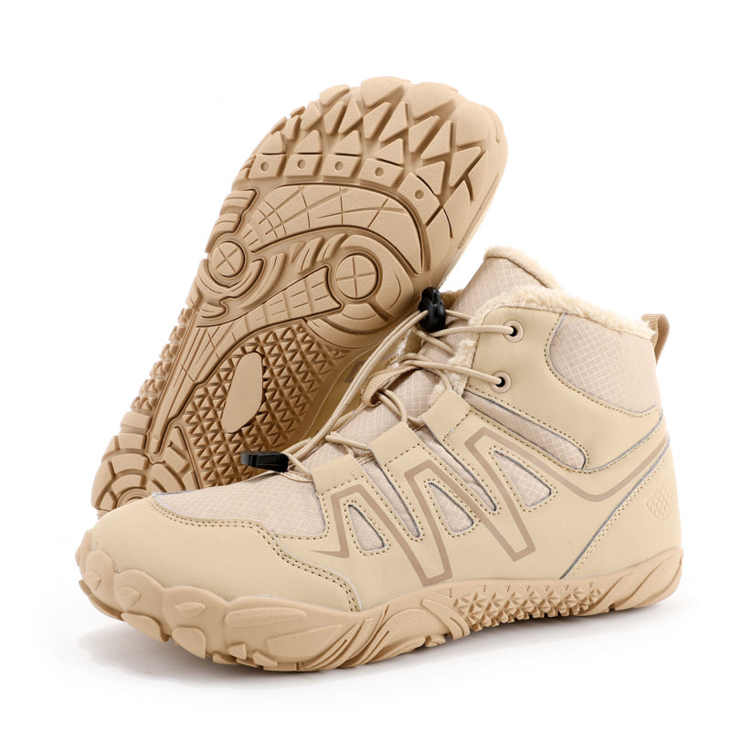 kaegreel winter barefoot shoes snow boots 31504 brown