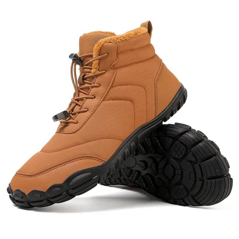 Schneestiefel winddicht kaltdicht trendy lässig warm warm und wasserdichte Winter Barfußschuh (Unisex)