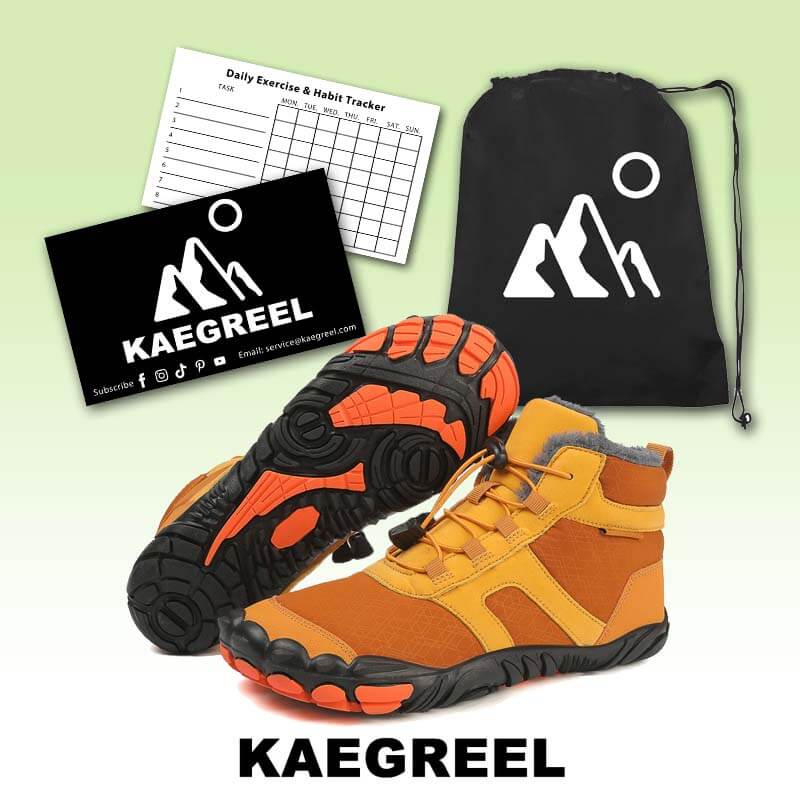 Outdoor Warm Flexible Fold-Resistant Snow Boots Non-slip & Waterproof Winter Barefoot Shoe (Unisex)