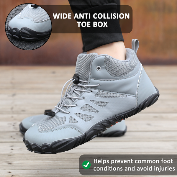 kaegreel winter barefoot shoes snow boots 31508 light grey