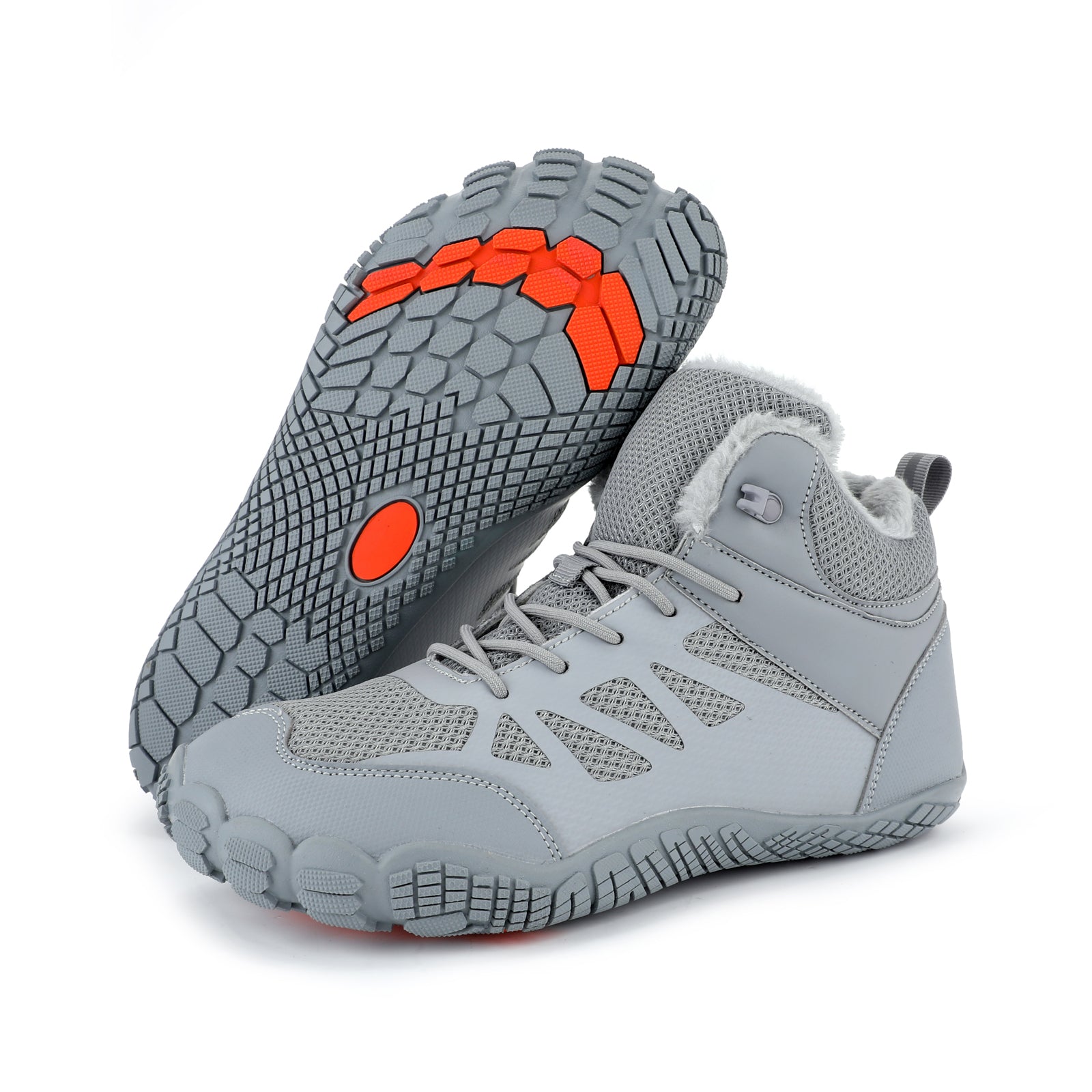 kaegreel winter barefoot shoes snow boots 31509 grey
