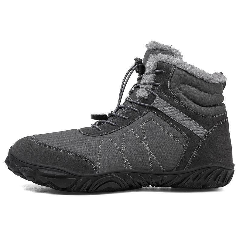 Außenschnee Stiefel Dicke Sohle Baumwollschuhe Wanderschuhe Schuhe Schuhschuh nicht rutsch und wasserdicht im Winter Barfußschuh (Unisex)