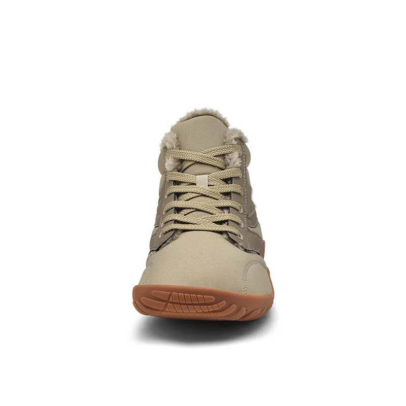 Snow Boots Winter Warm Mid-Tube Hiking Shoes Footwear Non-slip & Waterproof Winter Barefoot Shoe (Unisex)