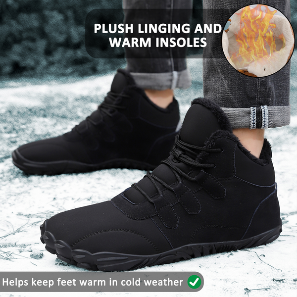 kaegreel winter barefoot shoes snow boots 31515 black 