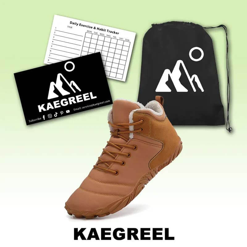 Chaussures de randonnée chaussures de neige des bottes décontractées usurent la chaussure aux pieds nus hiver et imperméable (unisex)