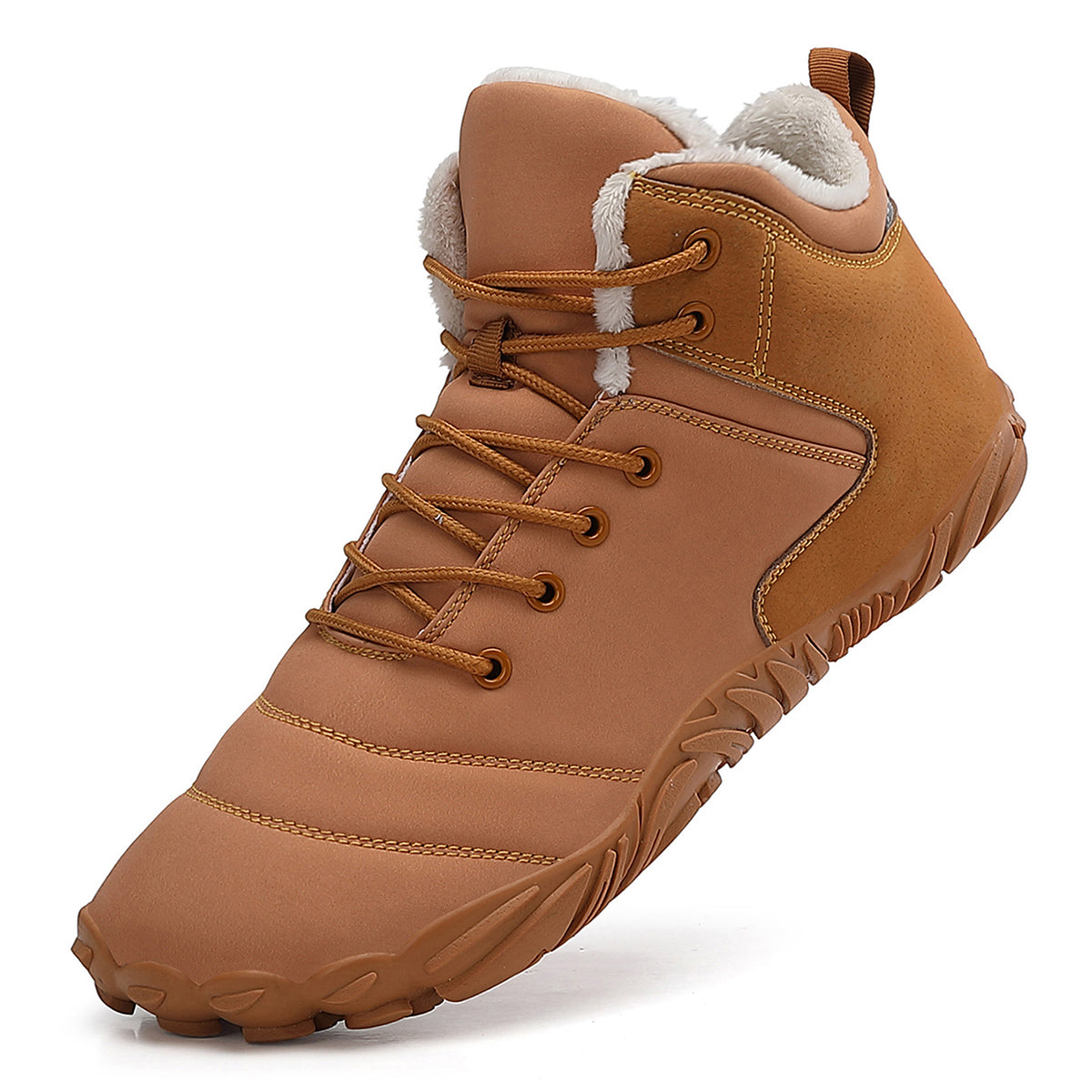 kaegreel winter barefoot shoes snow boots 31516 brown
