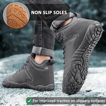 Chaussures de randonnée chaussures de neige des bottes décontractées usurent la chaussure aux pieds nus hiver et imperméable (unisex)