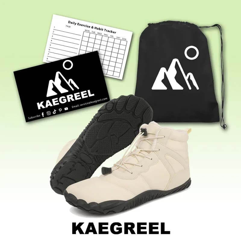 Winter im Freien warme Mountaineering-Schneestiefel tragen resistente mittelschwere Wanderschuhe Schuhwaren nicht rutsch und wasserdichte Winter Barfußschuh (Unisex)