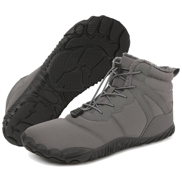 kaegreel winter barefoot shoes snow boots 31517 grey