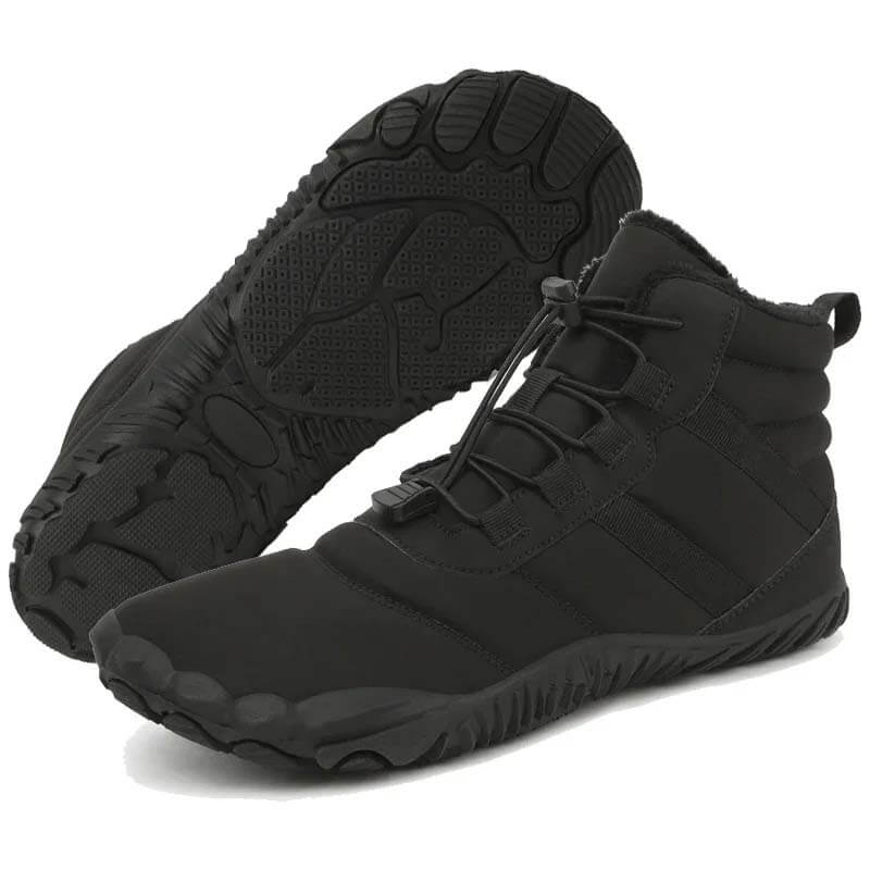 Wanderschuhe Schuhe Schuhe Winter warme Schneestiefel lässig und wasserdichte Winter Barfußschuh (Unisex)