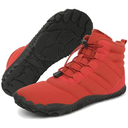 Wanderschuhe Schuhe Schuhe Winter warme Schneestiefel lässig und wasserdichte Winter Barfußschuh (Unisex)