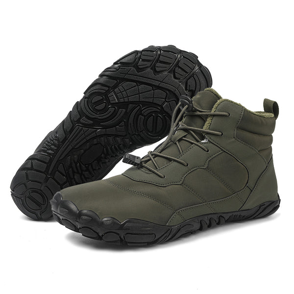 kaegreel winter barefoot shoes snow boots 31519 army green