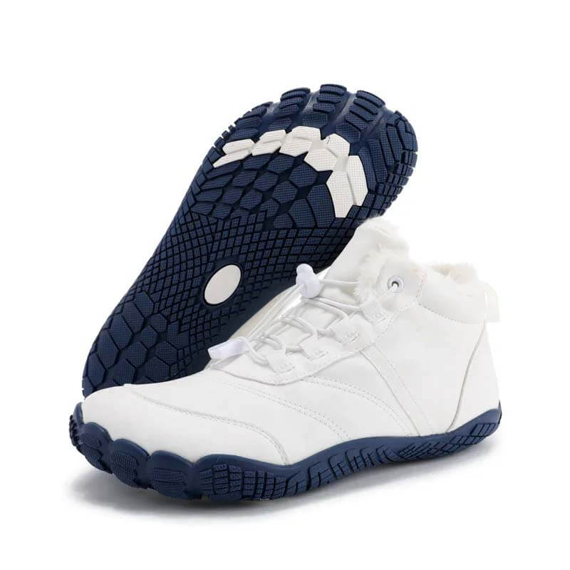 Snow Boots Winter Outdoor Camping Mountaineering Wear-Resistant Plus Velvet Warm Shoes Hiking Shoes Footwear Non-slip & Waterproof Winter Barefoot Shoe (Unisex)