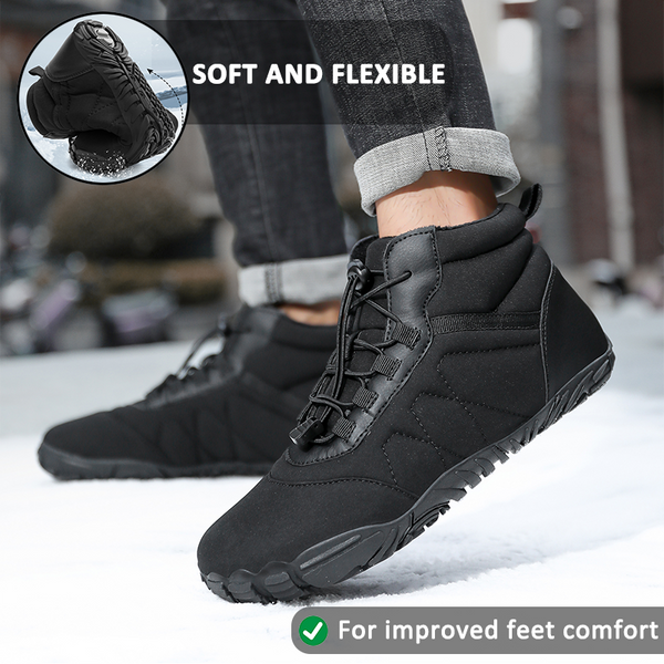 kaegreel winter barefoot shoes snow boots 31526 black 