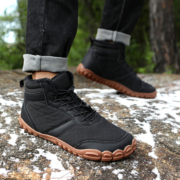 kaegreel winter barefoot shoes snow boots 31576 black
