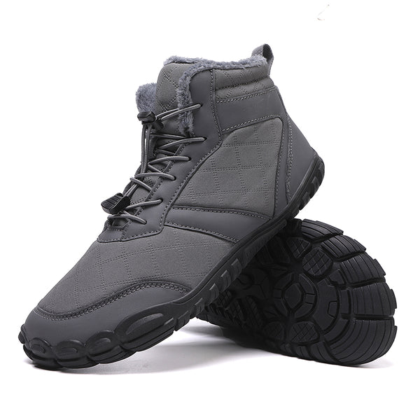 kaegreel winter barefoot shoes snow boots 31576 grey