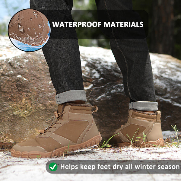 kaegreel winter barefoot shoes snow boots 31576 khaki