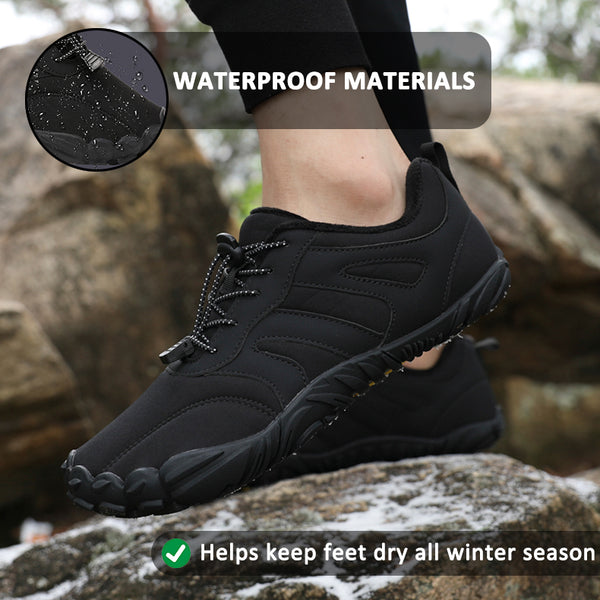 kaegreel winter barefoot shoes snow boots 31577 black
