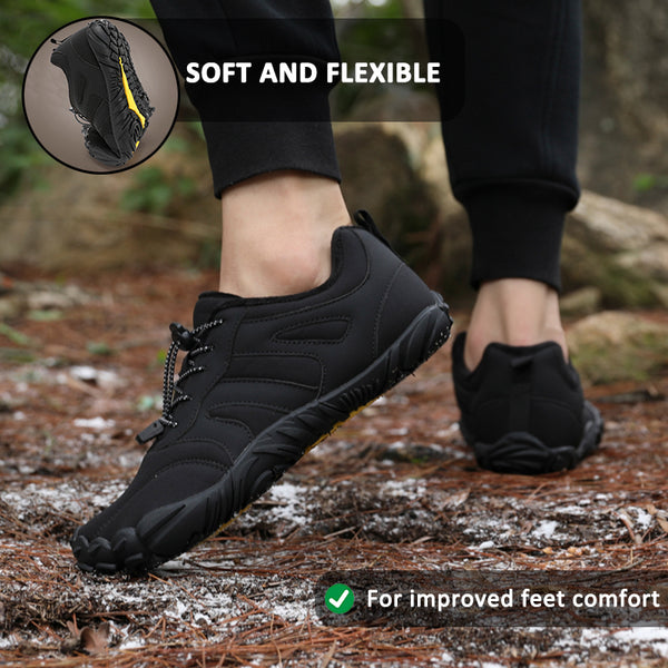 kaegreel winter barefoot shoes snow boots 31577 black