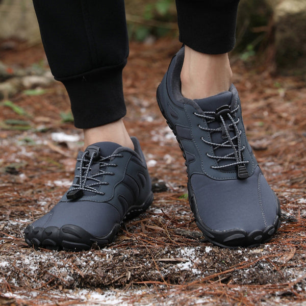 kaegreel winter barefoot shoes snow boots 31577 dark grey
