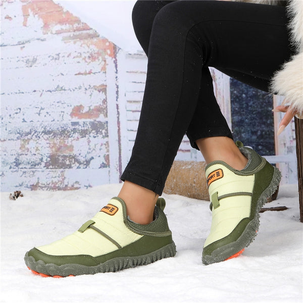 kaegreel winter barefoot shoes snow boots 31578 green