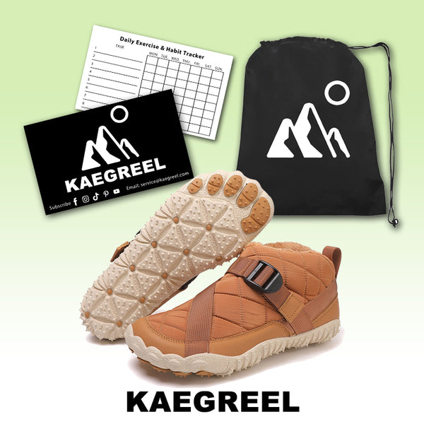 kaegreel winter barefoot shoes snow boots 31579 camel