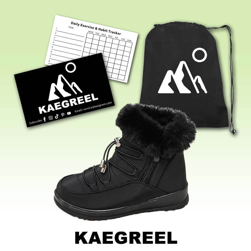 Women's Snow Boots Winter Warm Fleece Lining Thickened Cotton Shoes