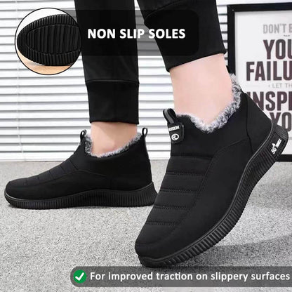 Women's Winter Cotton Shoes Soft-Sole Lined Snow Boots