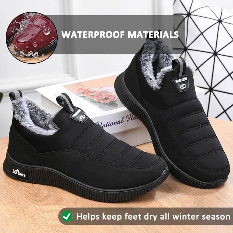 Women's Winter Cotton Shoes Soft-Sole Lined Snow Boots