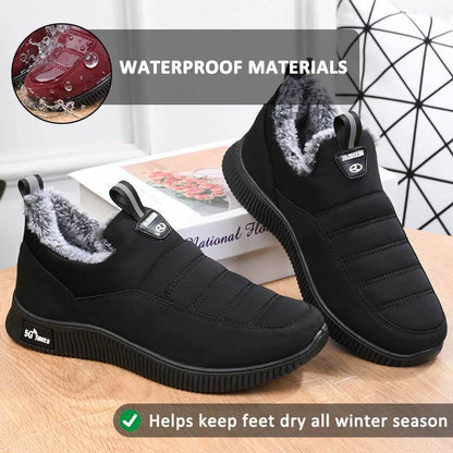 Women's Winter Cotton Shoes Soft-Sole Lined Snow Boots