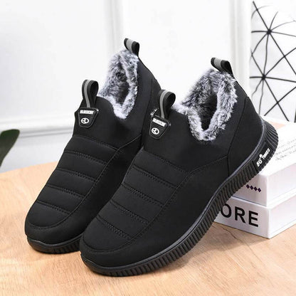 Women's Winter Cotton Shoes Soft-Sole Lined Snow Boots