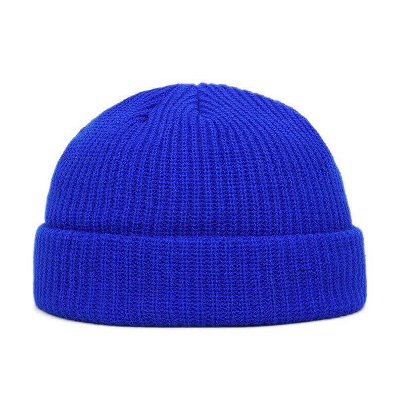 Sombrero de lana de punto unisex de color sólido CAPA CAPA DE CAVAJE