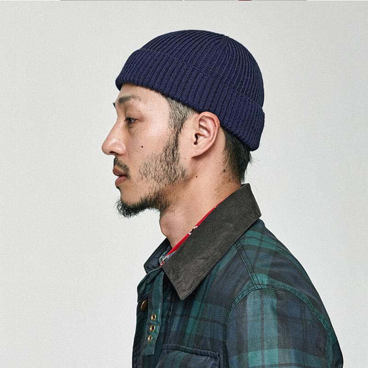 Sombrero de lana de punto unisex de color sólido CAPA CAPA DE CAVAJE