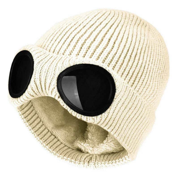 Cappello a maglia da sci caldo da uomo da uomo