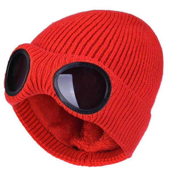 Cappello a maglia da sci caldo da uomo da uomo