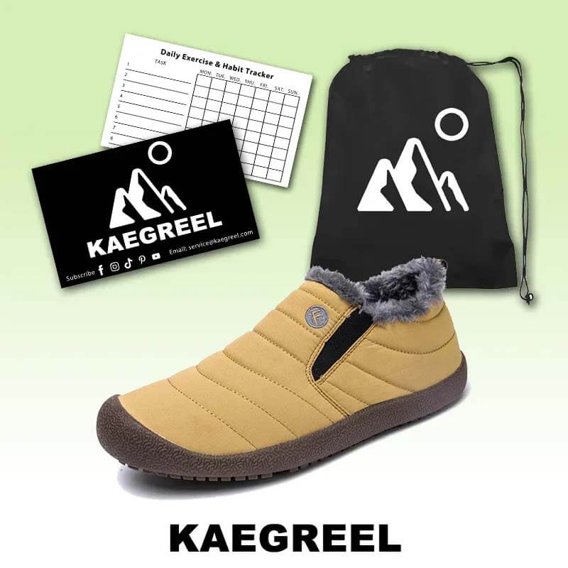 Stivali da neve all'aperto foderato di peli caldi impermeabili Unisex (le persone con piedi larghi/spessi/arcuati si consigliano di scegliere una scarpa più grande.)