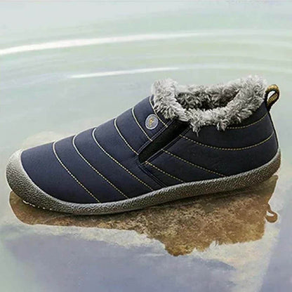 Stivali da neve all'aperto foderato di peli caldi impermeabili Unisex (le persone con piedi larghi/spessi/arcuati si consigliano di scegliere una scarpa più grande.)