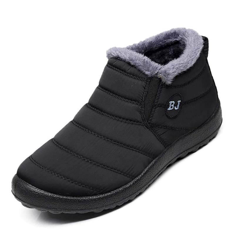Kaegreel Men's Impermeable Piel de piel de fondo de la letra de la letra de la letra en las botas del tobillo