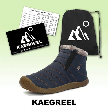 Herren Winter Schneeschuhe Schlupfstiefeletten Anti Rutsch Wasserdicht Beständig Pelzgefütterte Outdoor Sneakers